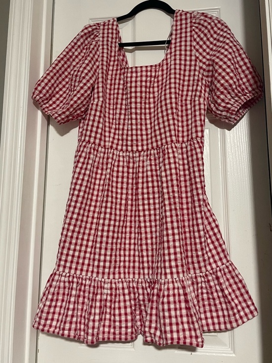 LOFT Dresses & Skirts - Loft Red Gingham Dress